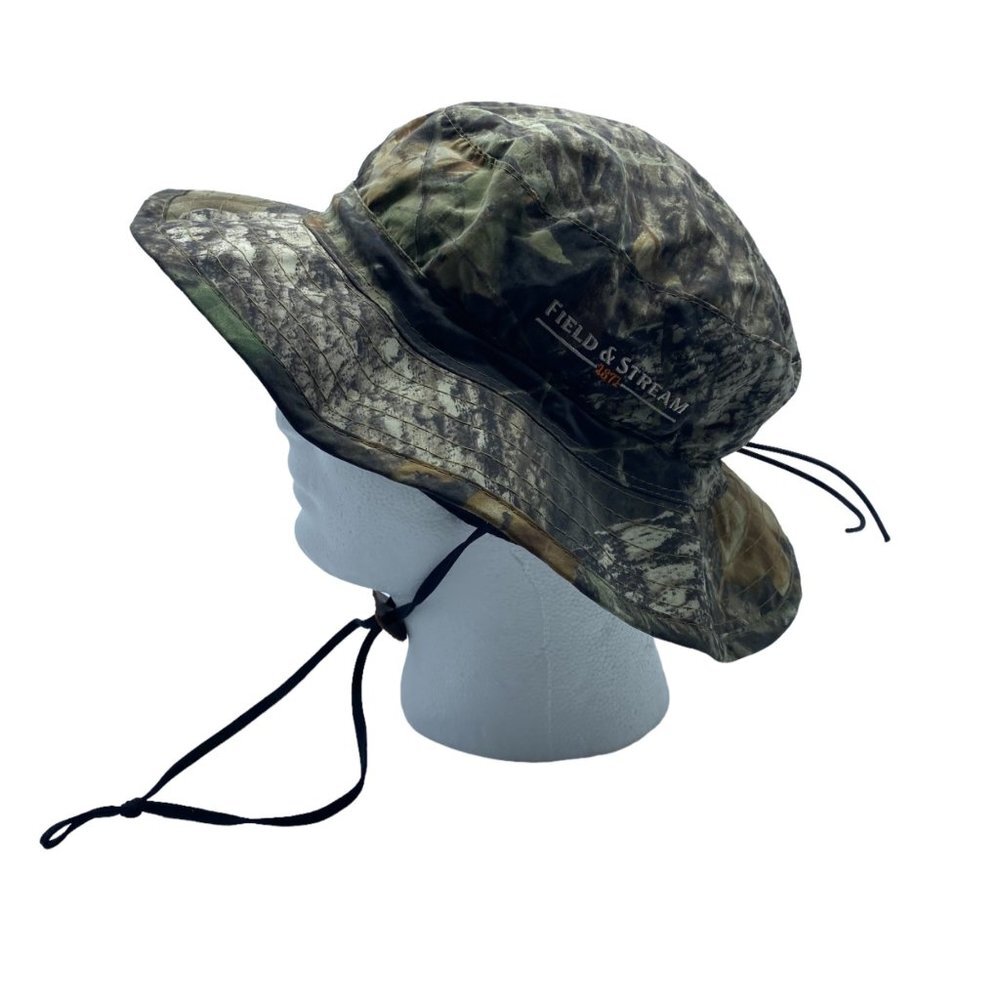 Dick's Sporting Goods Sportsman Field & Stream Camo 100% Nylon Boonie Bucket Hat